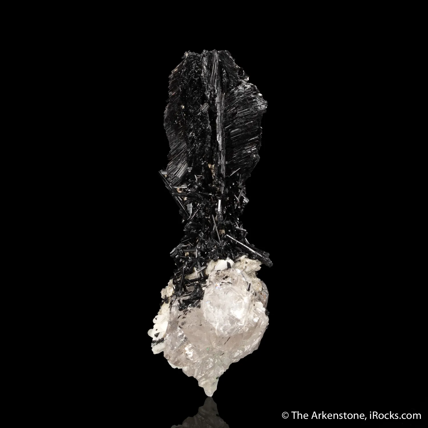 Schorl on Quartz - image 4