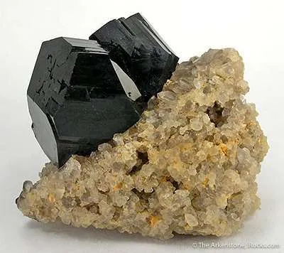 Schorl on Quartz - image 3