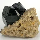 Schorl on Quartz - image 3