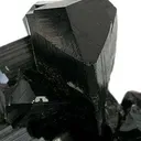Schorl on Smoky Quartz - image 2