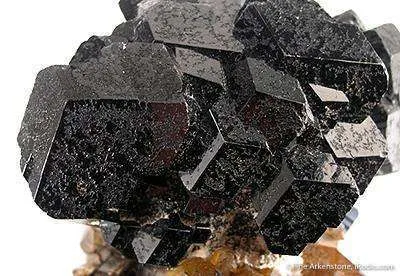 Schorl on Smoky Quartz - image 2