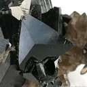 Schorl on Smoky Quartz - image 3