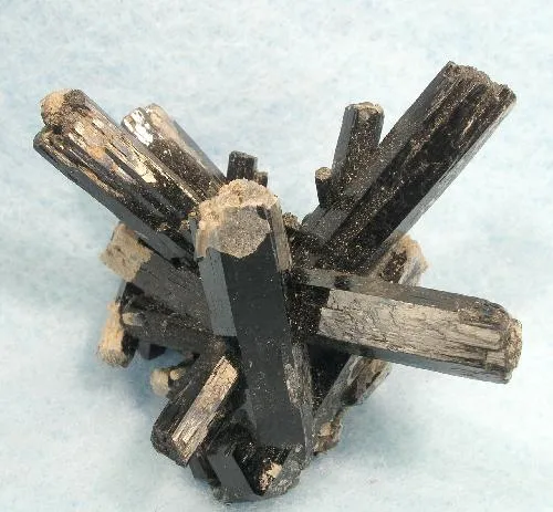 Schorl, Opal (Var: Opal-An) image