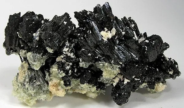 Schorl, Opal (Var: Opal-An) image