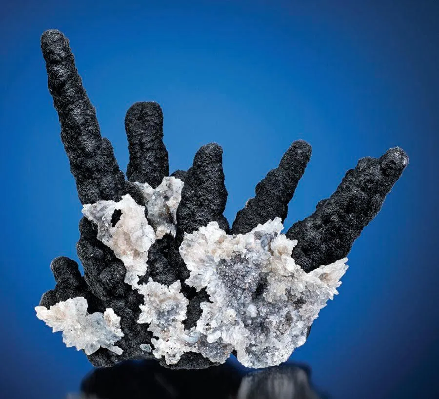Schorl, Quartz image
