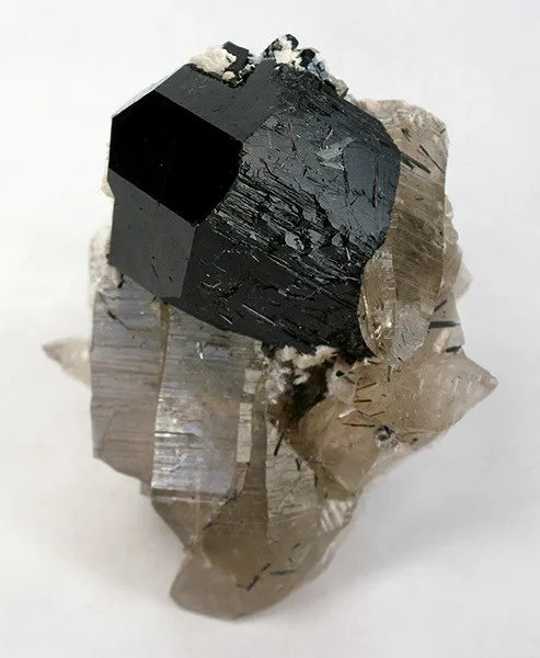 Schorl, Quartz image