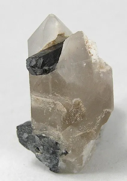 Schorl, Quartz image