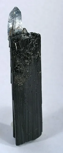 Schorl, Quartz image