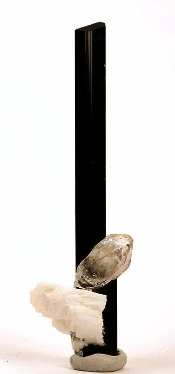 Schorl, Quartz, Albite image