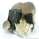 Schorl, Quartz, Cleavelandite - image 2