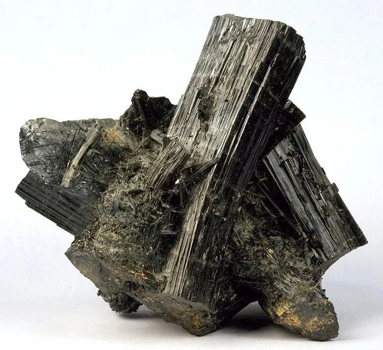 Schorl, Quartz image
