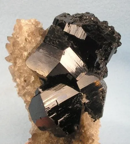 Schorl, Quartz (Var: Smoky Quartz) - image 2