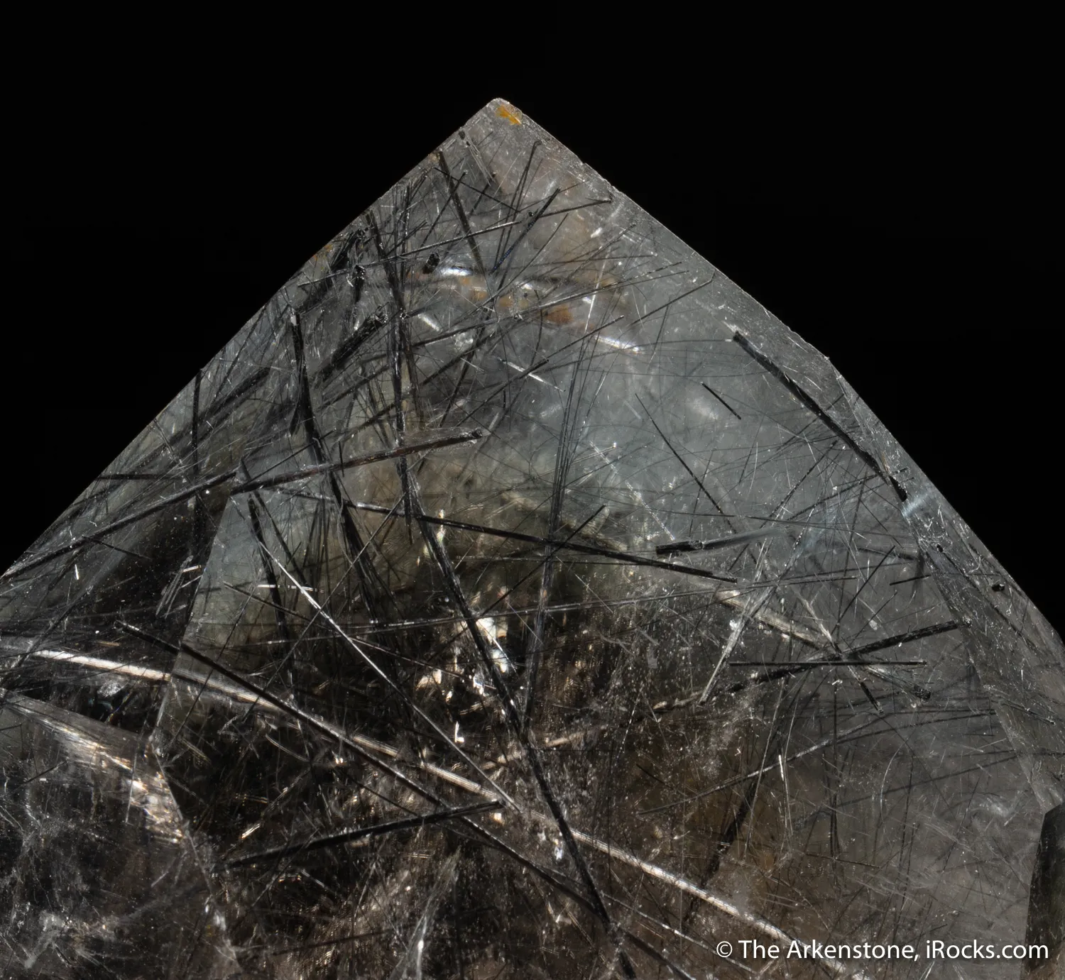 Schorl Tourmaline in Quartz - image 5