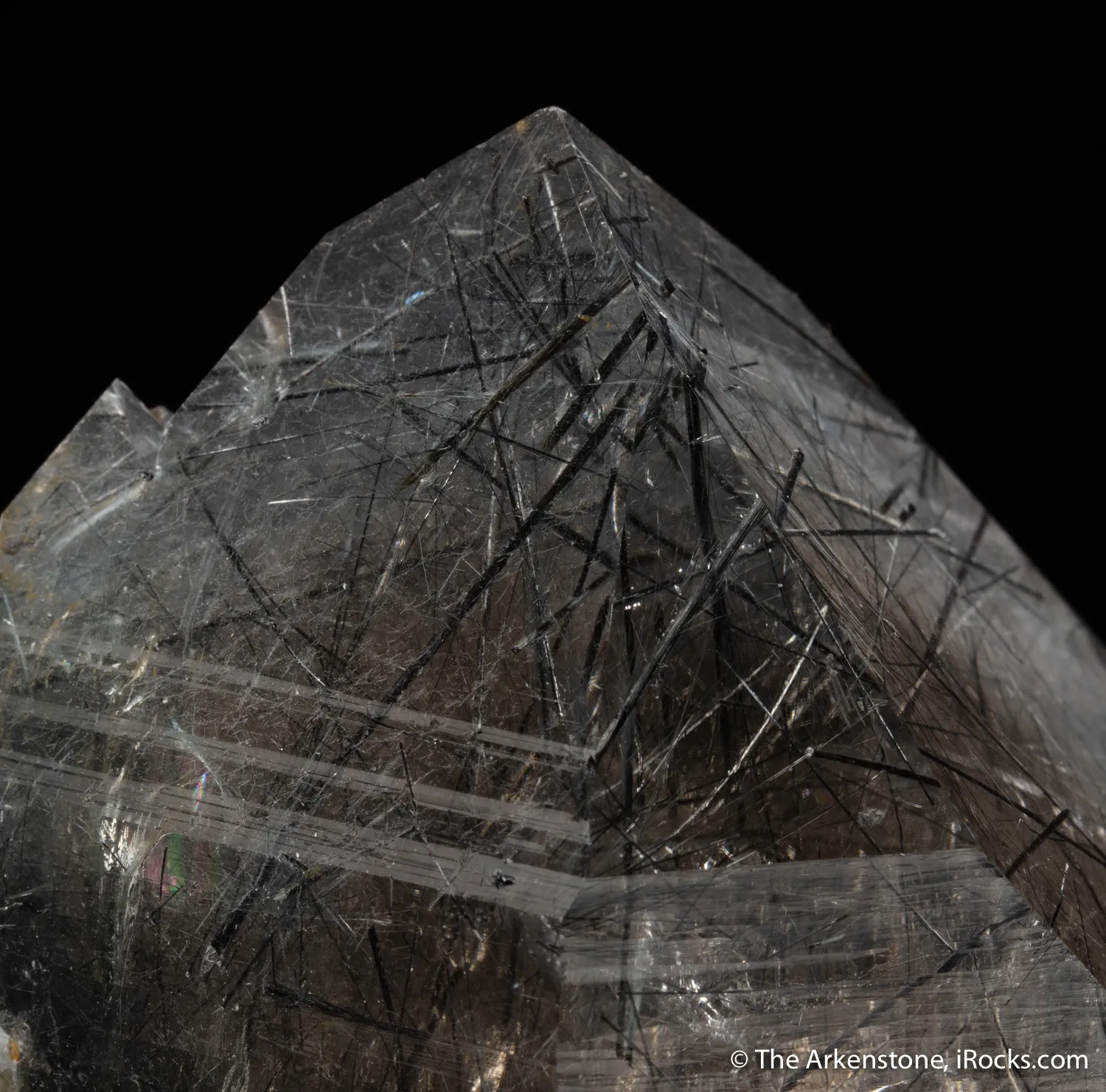 Schorl Tourmaline in Quartz - image 1