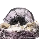 Schorl Tourmaline inclusions in Beryl var. Aquamarine - image 1