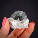 Schorl Tourmaline inclusions in Beryl var. Aquamarine - image 2