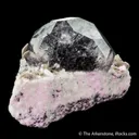 Schorl Tourmaline inclusions in Beryl var. Aquamarine - image 5