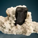 Schorl with Albite var. Cleavelandite - image 1