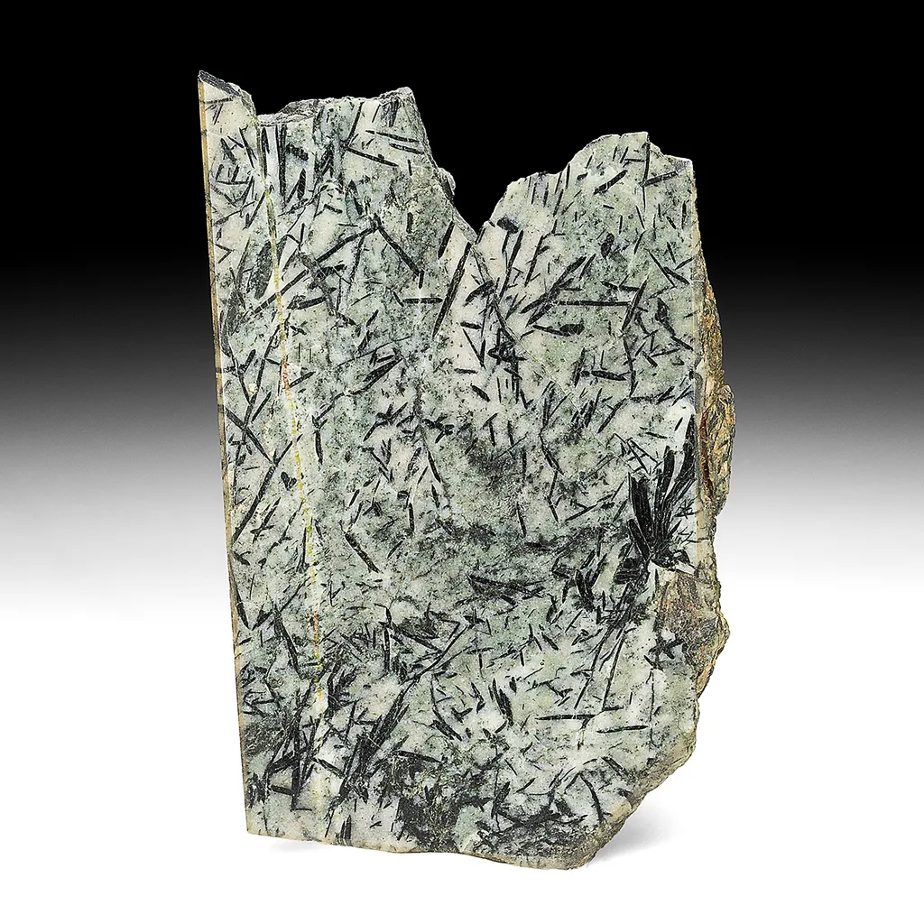 Schorl with Feldspar image