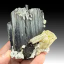 Schorl with Fluorapatite, Quartz - image 1