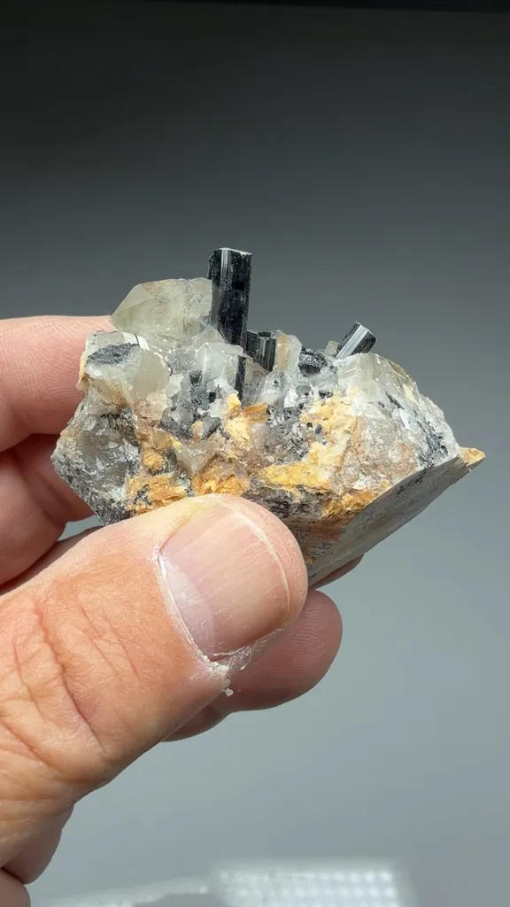 Schorl with Quartz - image 2