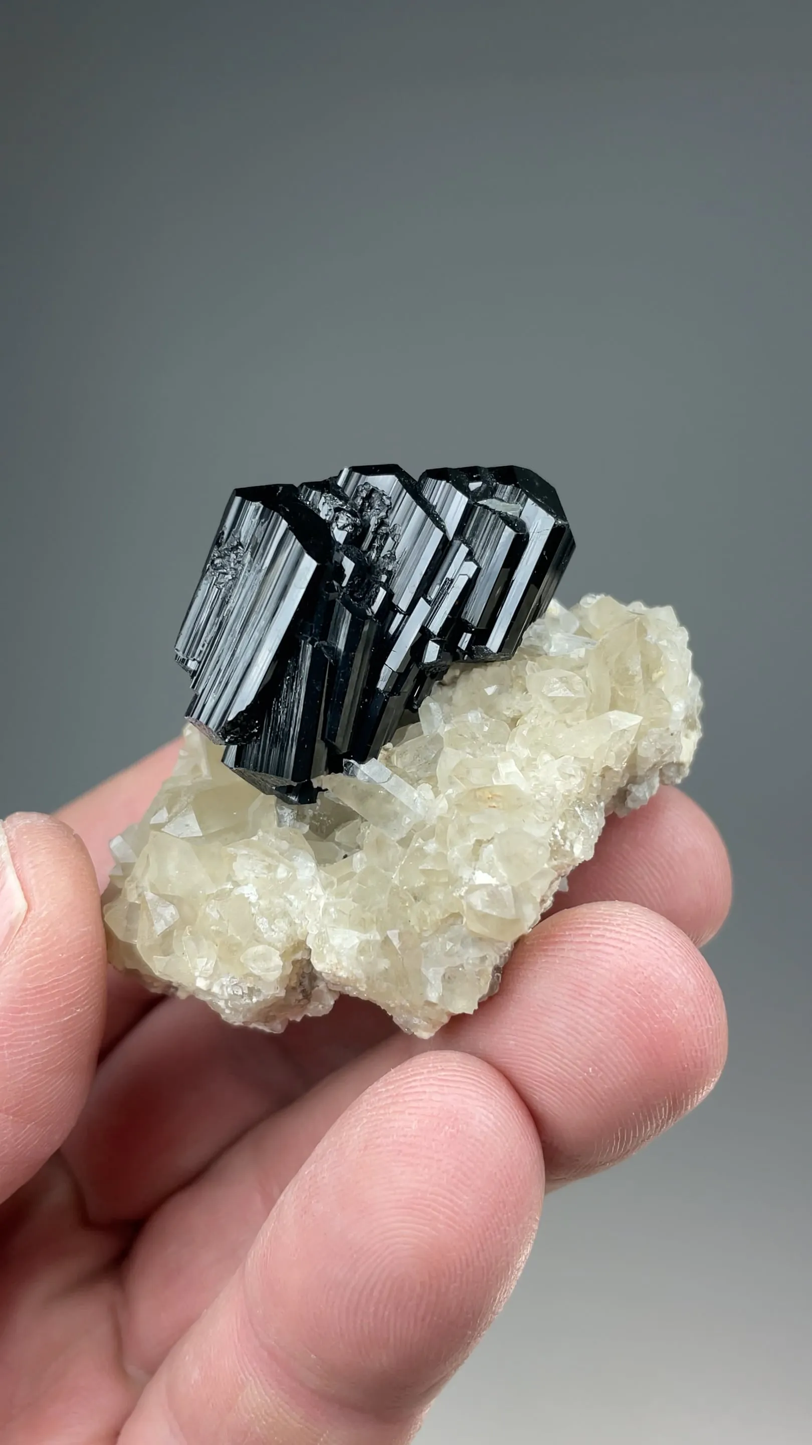 Schorl with Quartz - image 2
