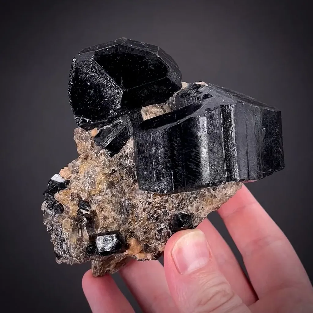 Schorl with Quartz - image 2