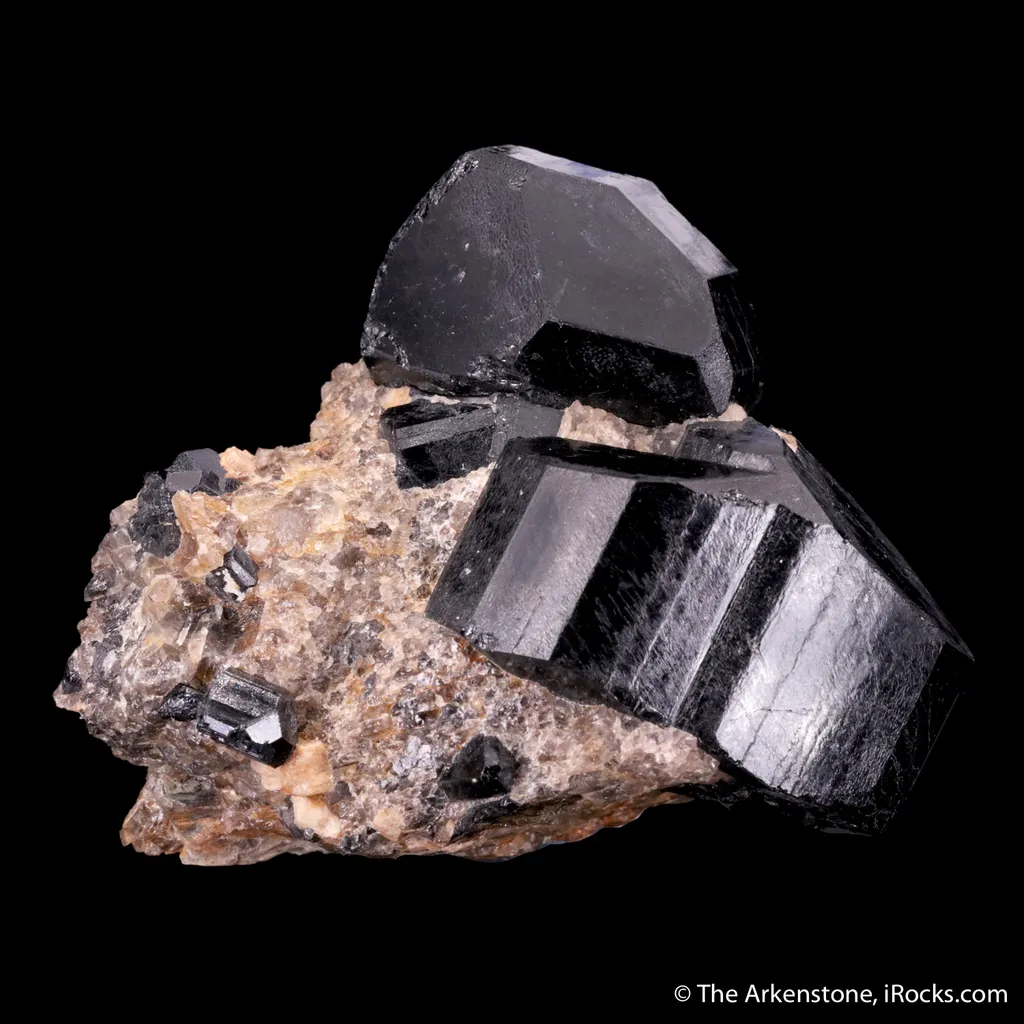 Schorl with Quartz image