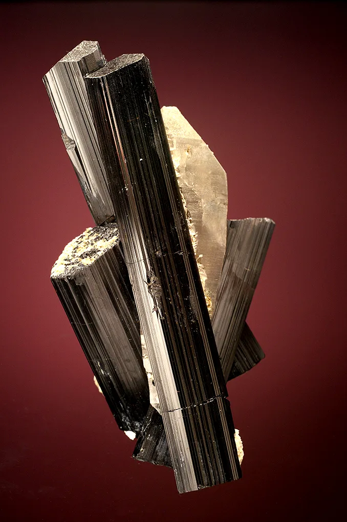 Schorl with Quartz and Muscovite - image 3