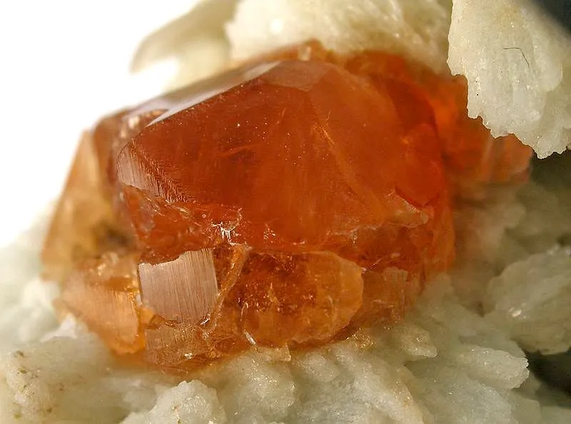 Schorl With Spessartine, Albite, Quartz - image 5