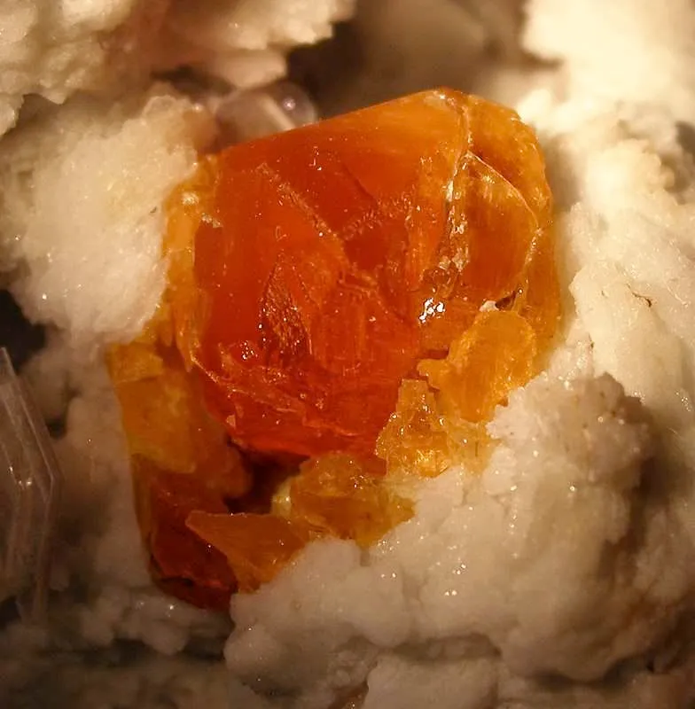 Schorl With Spessartine, Albite, Quartz - image 4