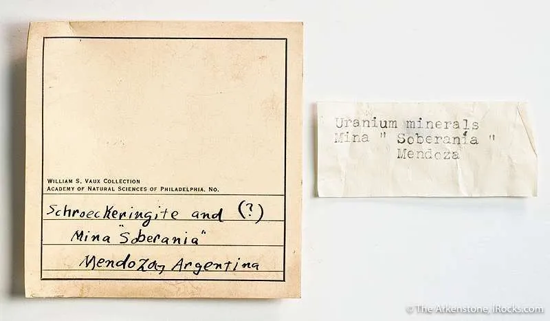 Schrockingerite - image 3
