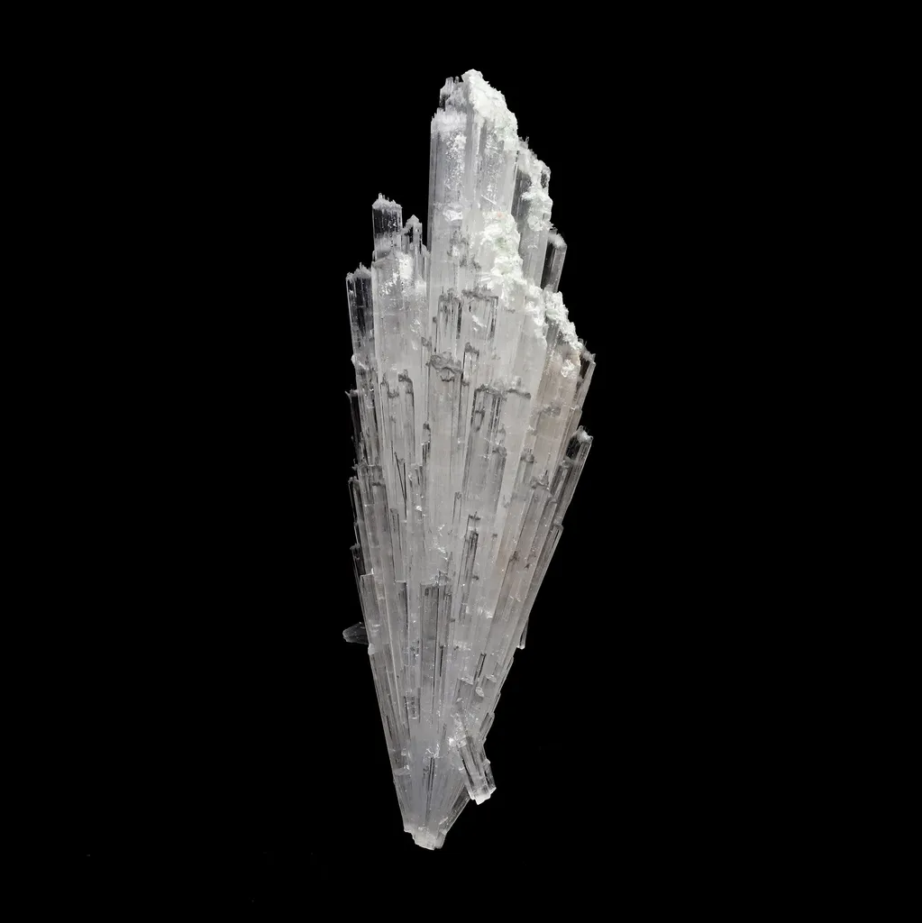 Scolecite Accular Spray Natural Mineral Specimen - image 2