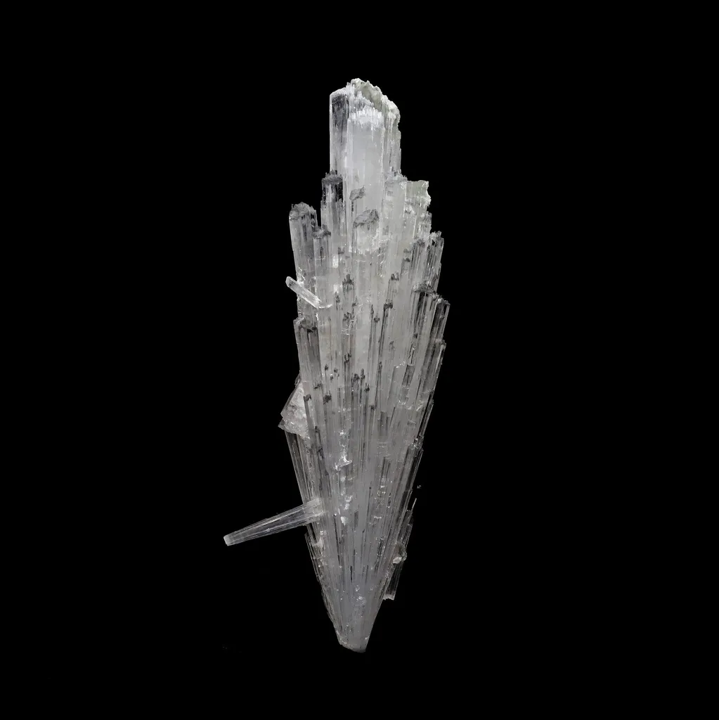 Scolecite Accular Spray Natural Mineral Specimen - image 3