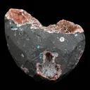 Scolecite Accular Sprays Inside Heulandite Geode Natural Mineral Specimen - image 5
