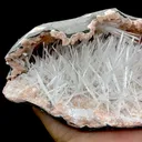 Scolecite exceptionally rare and visually striking raw Scolecite natural Indian Zeolite DK106 - image 4