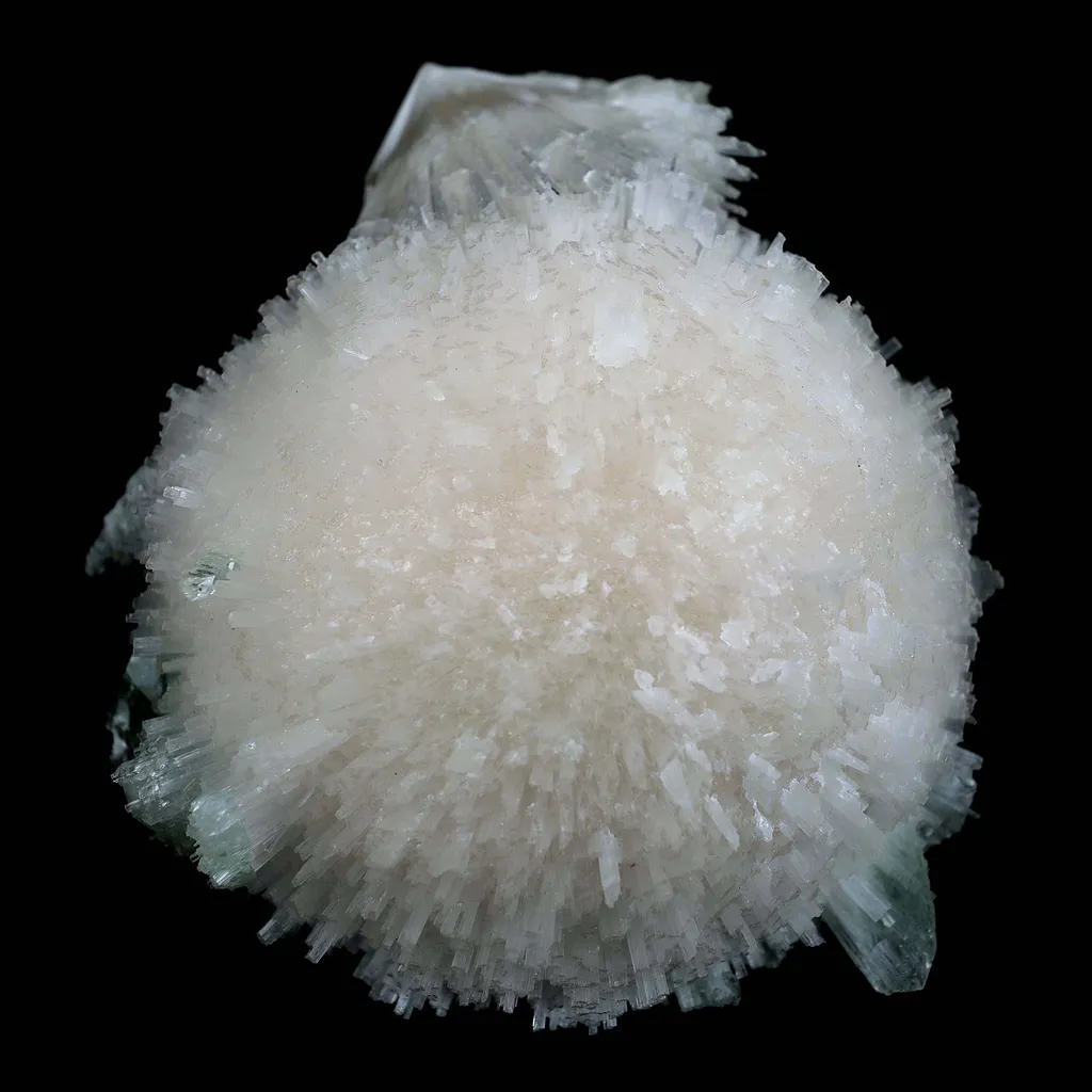 Scolecite Galssy Spehere with Apophyllite Natural Mineral Specimen - image 5