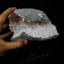 Scolecite in Heulandite Geode Natural Mineral Specimen - image 4