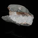 Scolecite in Heulandite Geode Natural Mineral Specimen - image 2