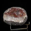 Scolecite in Heulandite Geode Natural Mineral Specimen - image 2