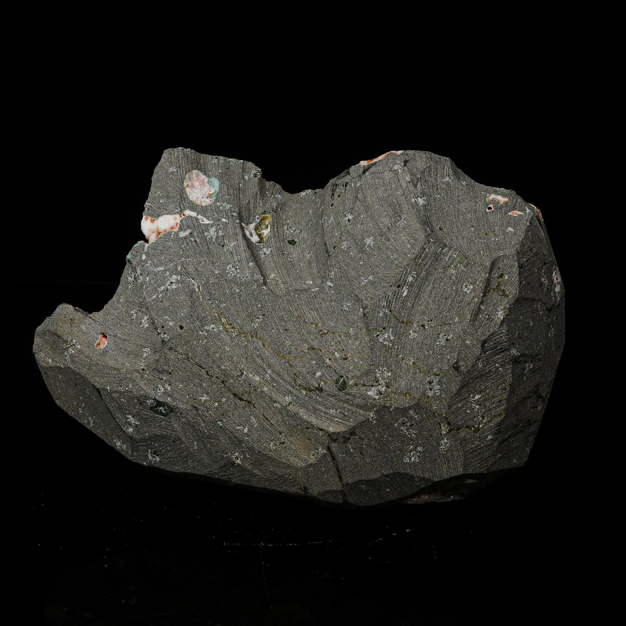 Scolecite in Heulandite Geode Natural Mineral Specimen - image 5