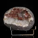 Scolecite in Heulandite Geode Natural Mineral Specimen - image 1