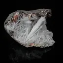 Scolecite in Heulandite Geode Natural Mineral Specimen - image 1