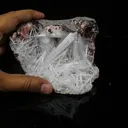 Scolecite in Heulandite Geode Natural Mineral Specimen - image 4