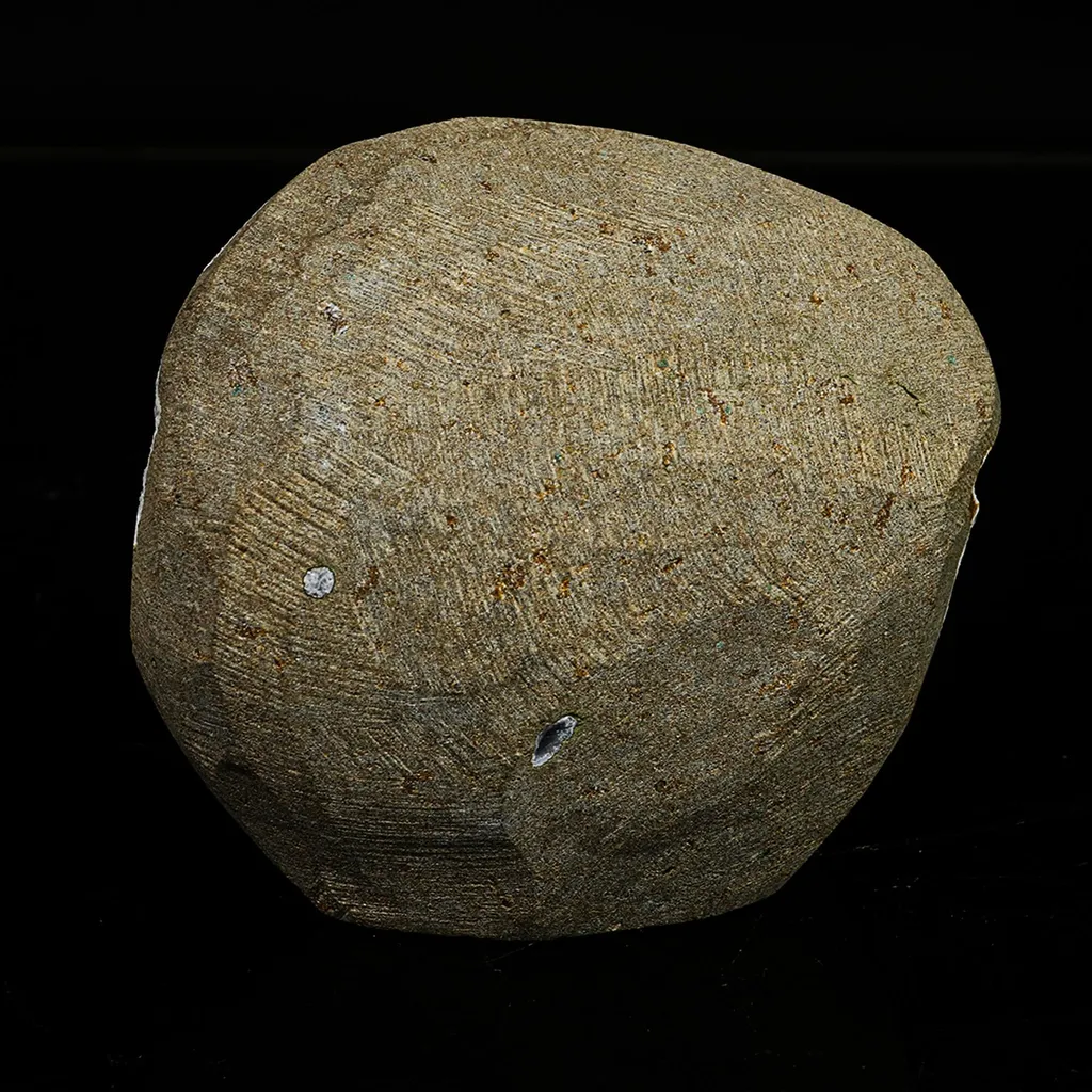 Scolecite in MM Quartz Geode Natural Mineral Specimen - image 5
