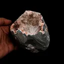 Scolecite Inside Heulandite Geode Natural Mineral Specimen - image 4
