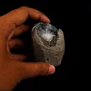 Scolecite Inside MM Quartz Geode Natural Mineral Specimen - image 5