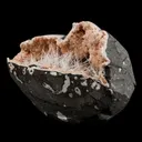 Scolecite Needles Sprays Inside Heulandite Geode Natural Mineral Specimen - image 3