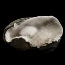 Scolecite Porcupine  Spray inside MM Quartz Geode Natural Mineral Specimen - image 1