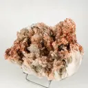 Scolecite Spray Brown color with Apophyllite cubes Natural Mineral Specimen - image 2